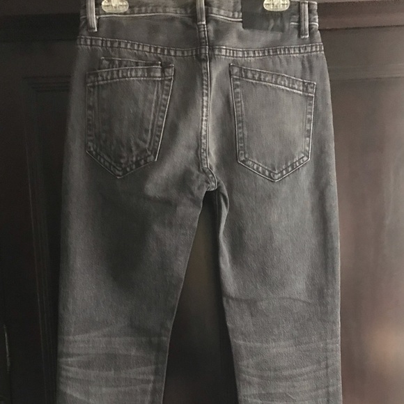 New Black Gray Jeans Helmut Lang Mr. 87 Jeans Black Coal Wash $275 Gift Ideas - Picture 6 of 7